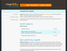 Tablet Screenshot of api.mapgo.pl